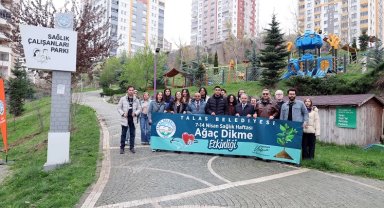 Kayseri Talas'ta 'sağlıklı' fidan dikimi