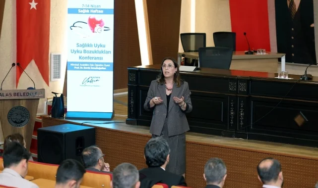 Kayseri Talas'ta uyku sağlığı konferansı