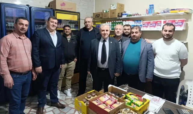 Keşan Sebze Bakkal ve Manavlar'dan Paşayiğit'e ziyaret