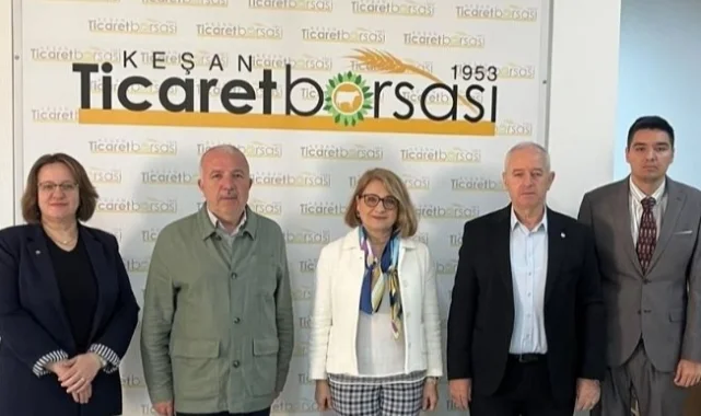 Keşan'da Uygulamalı Bilimler'den Ticaret Borsası'na ziyaret