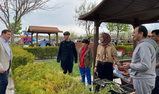 Kılca, piknik ve hobi bahçelerinde vatandaşlarla bir araya geldi
