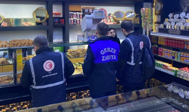 Kocaeli Gebze'de zabıta denetimlerine devam