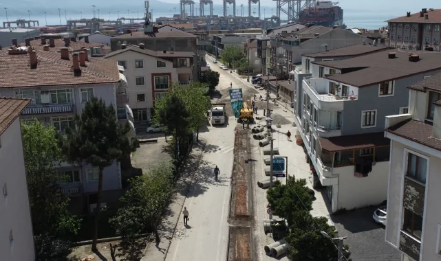 Kocaeli'de 44 Kilometrelik altyapı hamlesi
