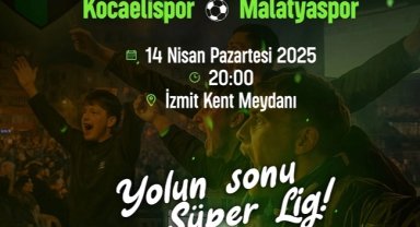 Kocaeli'de kalpler sahada, coşku meydanda