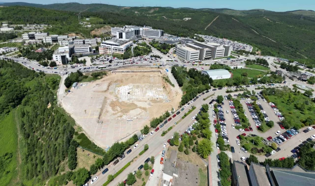 Kocaeli'de Umuttepe Cami ve Otoparkı'nda çalışmalar başladı