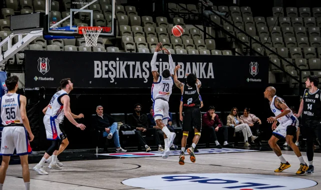Konya Büyükşehir Belediyespor Play-Off Çeyrek Final Serisinde ilk maçı kazandı