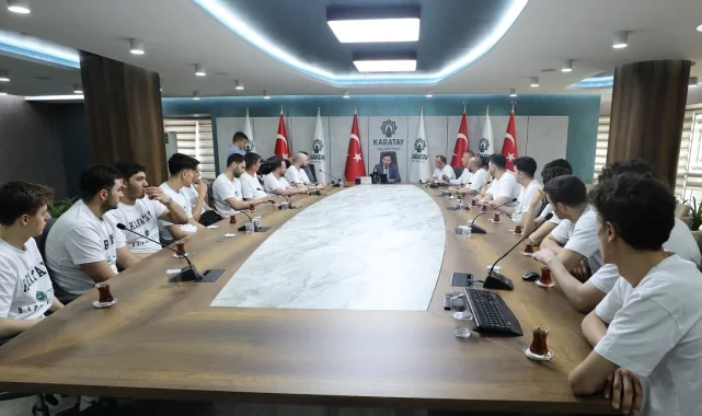Konya Karatay'ın genç yıldızları 2. lig yolunda