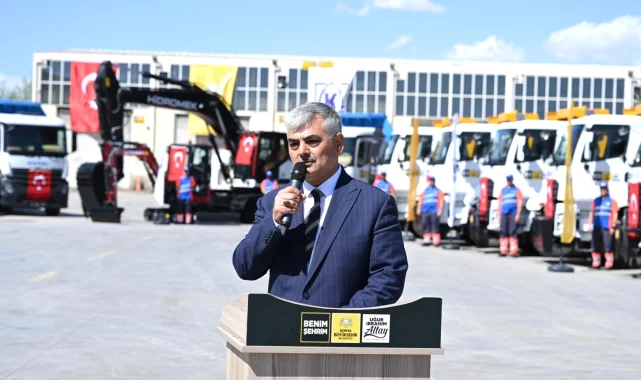 Konya KOSKİ'ye 100 milyon TL'lik 24 yeni araç