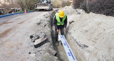 Malatya Yenice Mahallesi'nde içme suyu altyapısı güçleniyor