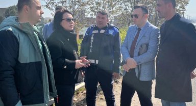 Manisa Turgutlu'da yola dökülen atık için yasal süreç başlatıldı