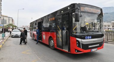 Manisa'da 1 Mayıs'ta toplu taşıma ücretsiz