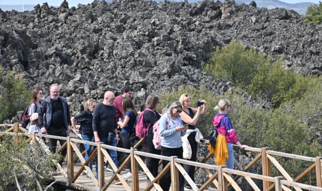 Manisa'da Jeopark Avrupa'dan akademisyenleri ağırladı