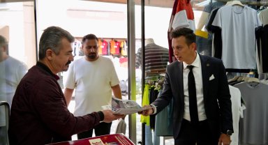 MHP'li başkanlardan esnafa şiftah parası!