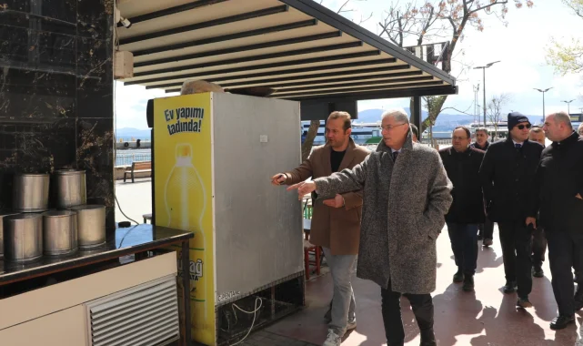 Mudanya sahilinde işgal ve seyyar denetimi