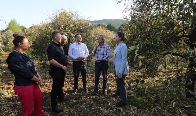 Muğla'da dondan etkilenen üreticilerine gübre dağıtıldı