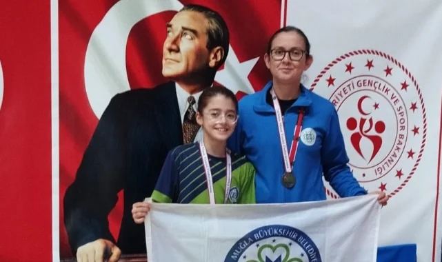 Muğlalı Aybige Türkiye dördüncüsü oldu