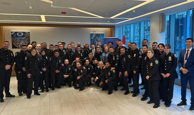 New York Türkevi'nde Türk ve Müslüman polisler bir araya geldi