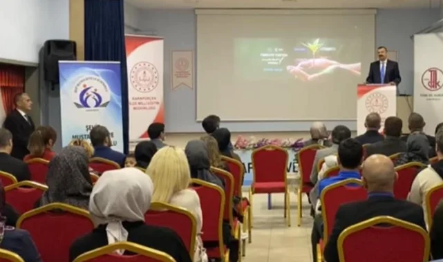 TDK Başkan Yardımcısı Doç. Dr. Şahin'den ortak yazı dili üzerine seminer