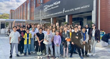 TEGV'li çocuklara Bursa'da kültür dolu armağan