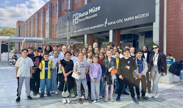 TEGV'li çocuklara Bursa'da kültür dolu armağan