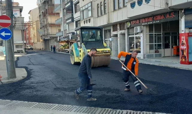 Trabzon'da yollara rekor asfalt döküldü