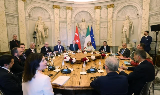 Türkiye-İtalya 4. Hükûmetlerarası Zirvesi başladı