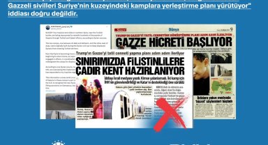 Türkiye ve Katar'ın 'Gazzelileri Suriye'ye yerleştirme planı' iddiası yalanlandı