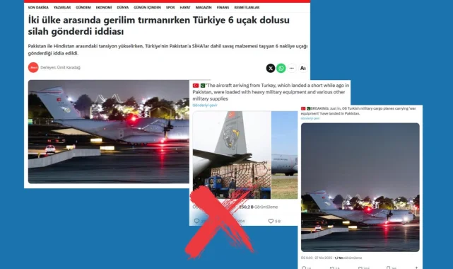 Türkiye'den Pakistan'a silah iddiasına yalanlama