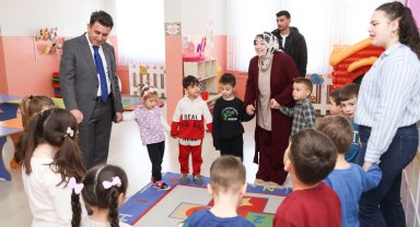 Vali Aygöl'den Bilecik Anaokulu'na ziyaret