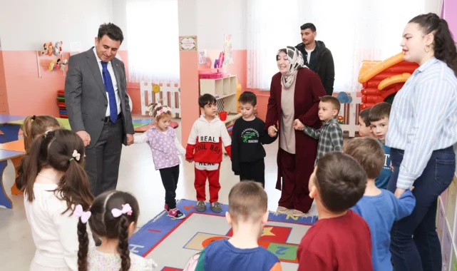 Vali Aygöl'den Bilecik Anaokulu'na ziyaret