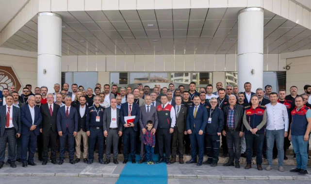 81 ilin itfaiyecileri Malatya'da toplandı