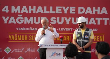 Adana Büyükşehir'den 4 mahalleye altyapı hizmeti