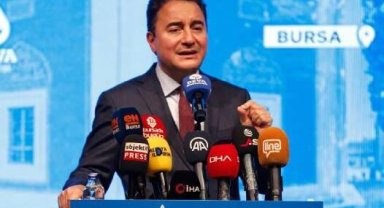 Ali Babacan 24 Mayıs'ta Bursa'ya geliyor
