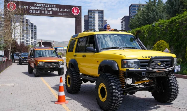 Ankara Keçiören'de özel bireylere özel offroad konvoyu