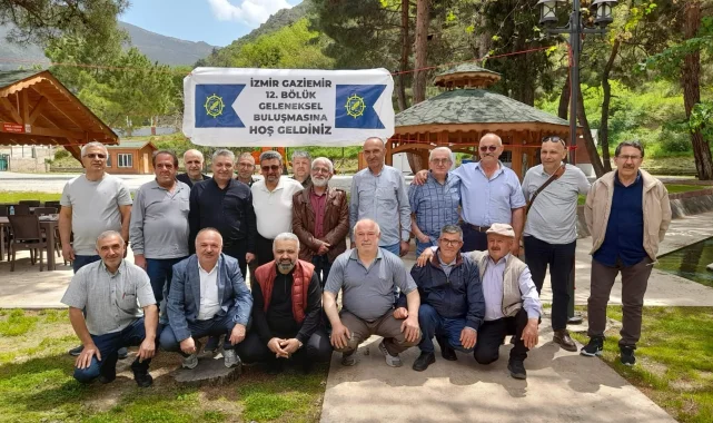 Asker arkadaşlarından yıllar sonra duygusal içtima