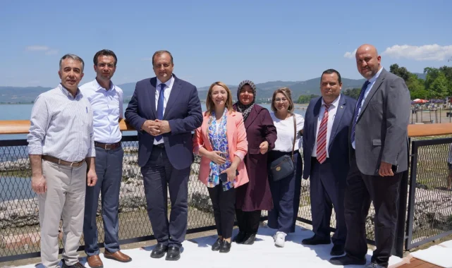 Bilecikli başkanlar İpekyolu için İznik'te buluştu