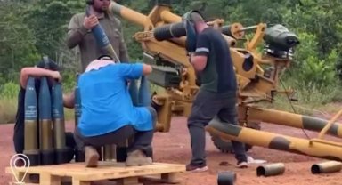 BORAN Obüsü Malezya'daki atışlarda rekor kırdı! 46 saniyede 12 atış!