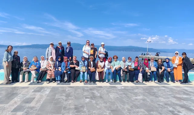 Bursa Büyükşehir'den gazi ailelerine Mudanya gezisi