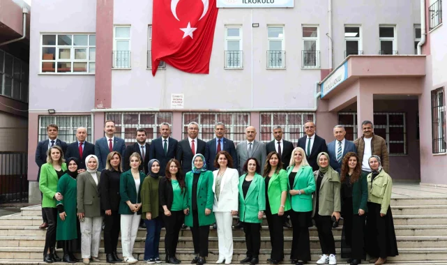 Bursa Gemlik 11 Eylül İlkokulu'nda sağlıklı yaşam rüzgârı
