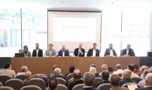 Bursa İnegöl Belediyesi'nde muhtarlarla istişare toplantısı