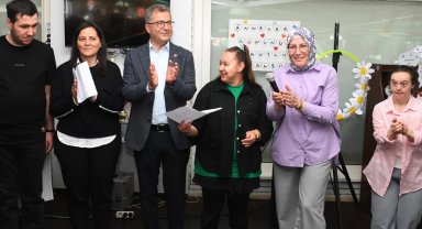 Bursa Osmangazi'de özel gereksinimli bireyler çok mutlu