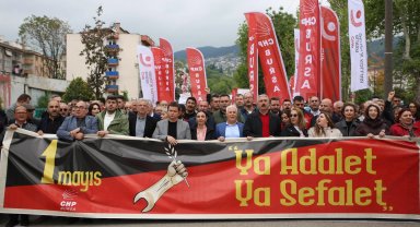 Bursa'da 1 Mayıs coşkusu