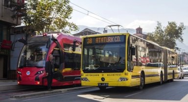 Bursa'da 19 Mayıs'ta ulaşım ücretsiz