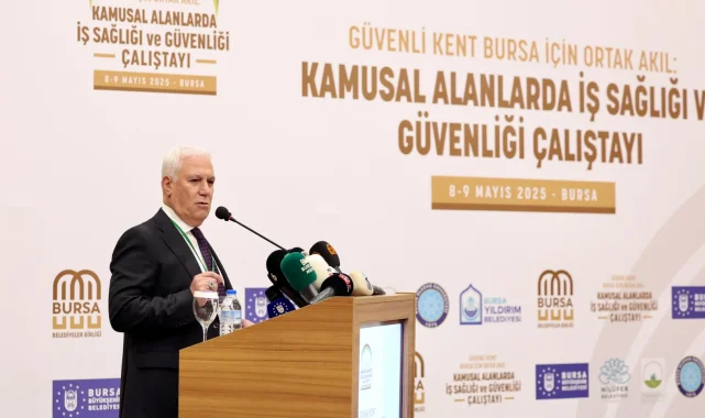 Bursa'da kamusal alanlarda 'İş Sağlığı ve İş Güvenliği' çalıştayı