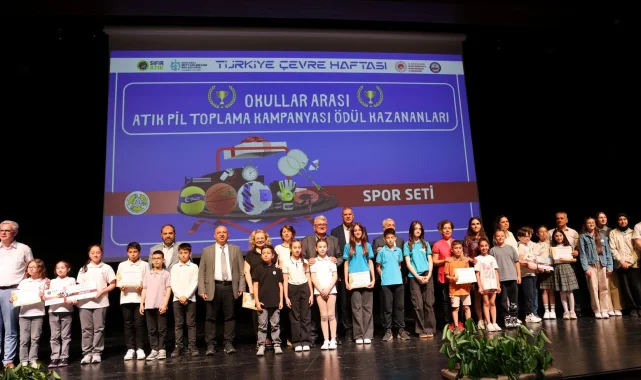 Çevre Haftası'na coşkulu kutlama