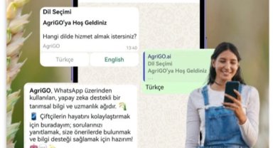 Çiftçilere yapay zekâ destekli tarım asistanı