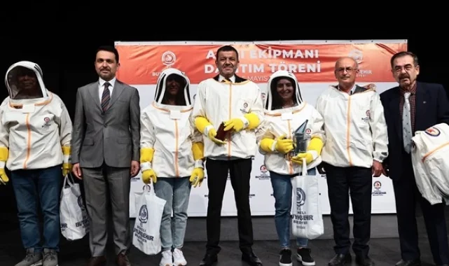 Denizli Büyükşehir'den arıcılığa altın dokunuş