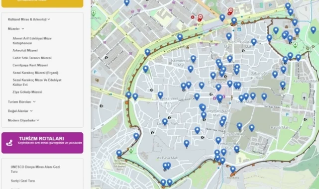 'Diyarbakır Gezi Rehberi' dijital ortamda