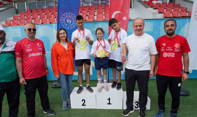 DOSD Meram Spor Kulübüne madalya yağmuru