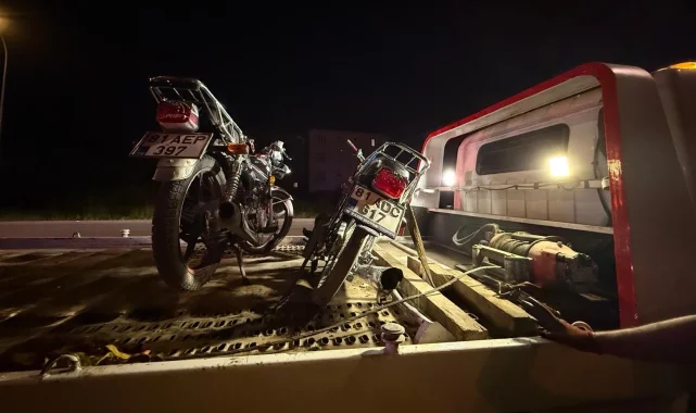 Düzce'de akrobasi yapan motosiklet sürücülerine ceza yağdı!